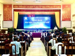 Hội nghị giao ban hoạt động Khoa học và Công nghệ cấp huyện năm 2020