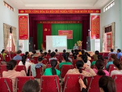 Trung tâm Dịch vụ Nông nghiệp huyện Diễn Châu triển khai các lớp tập huấn cho nông dân năm 2024