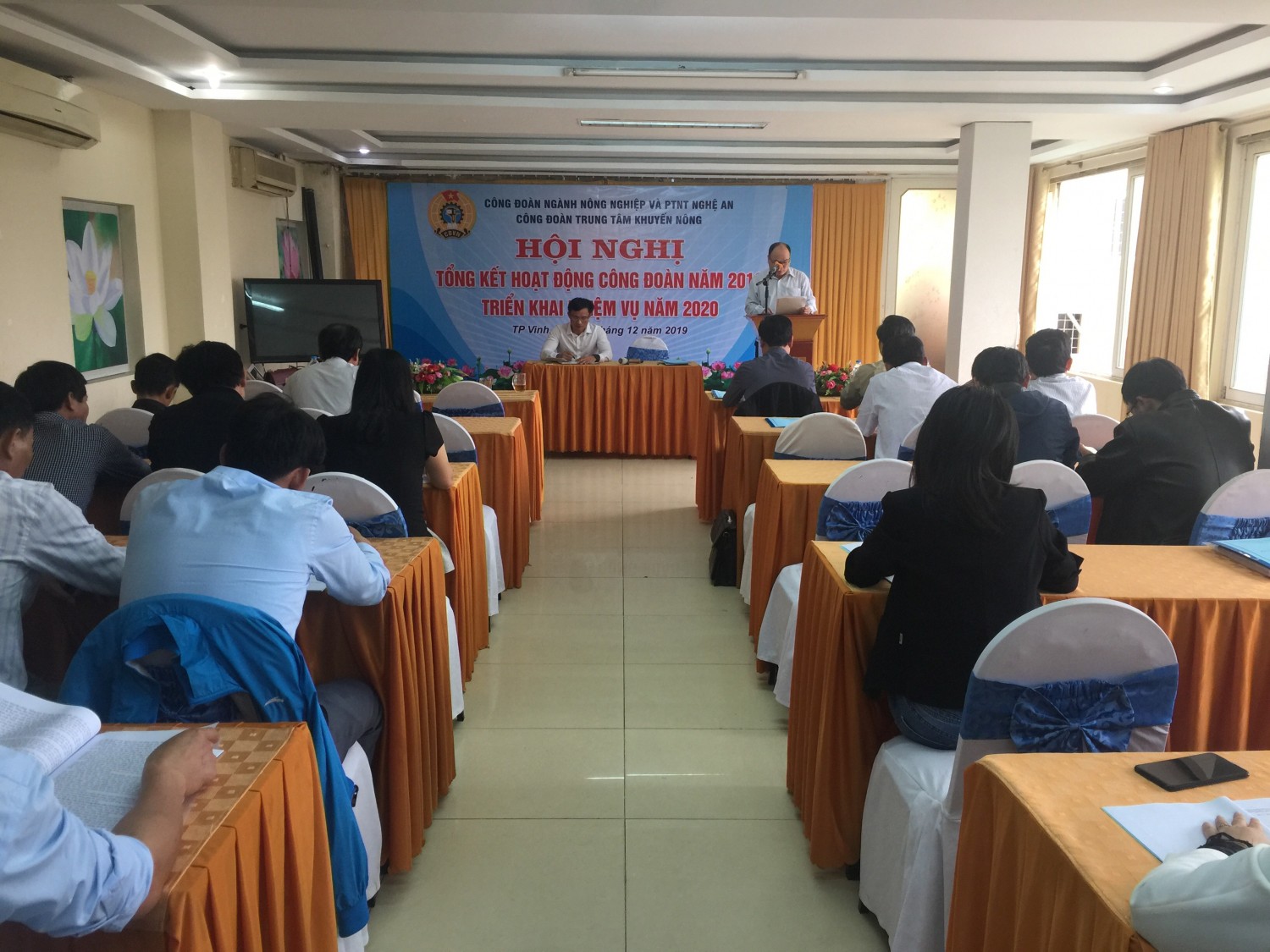 Công đoàn Trung tâm Khuyến nông Nghệ An tổ chức Hội nghị tổng kết công tác Công đoàn năm 2019