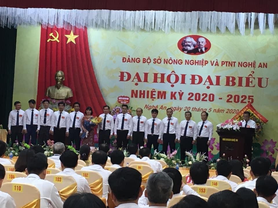 Sở Nông nghiệp và PTNT Nghệ An tổ chức Đại hội đại biểu Đảng bộ nhiệm kỳ 2020 – 2025