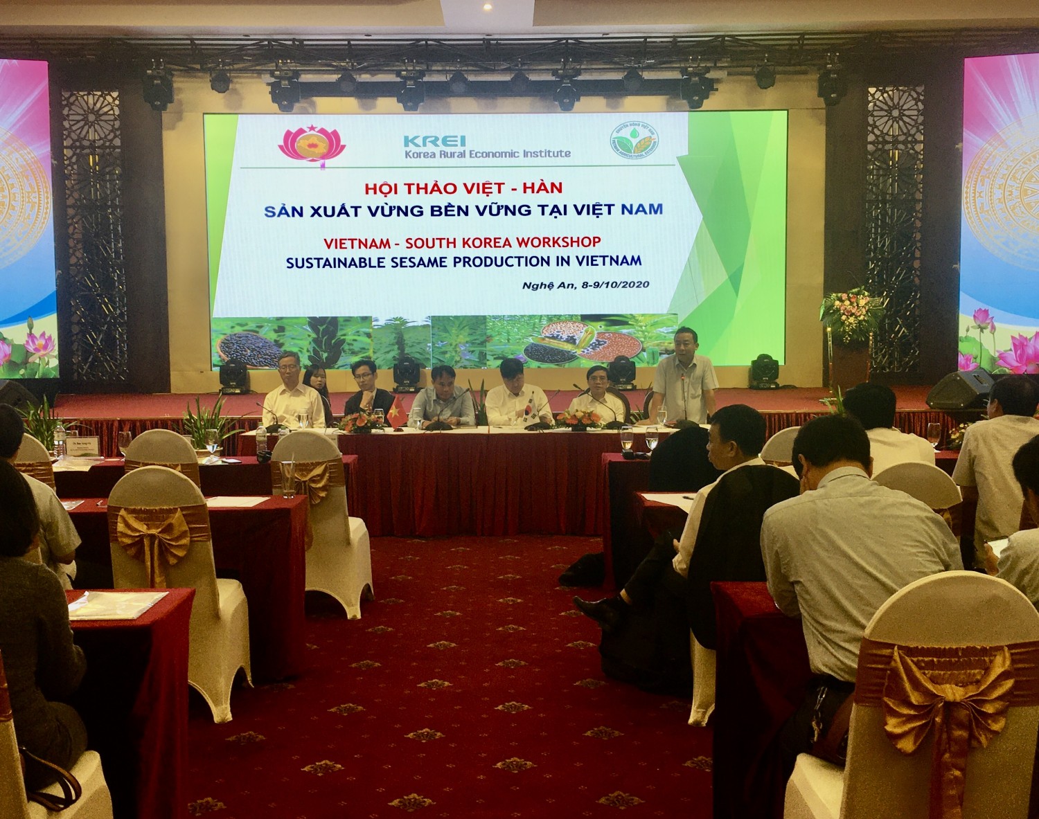 Hội thảo Việt Nam - Hàn Quốc về sản xuất vừng bền vững