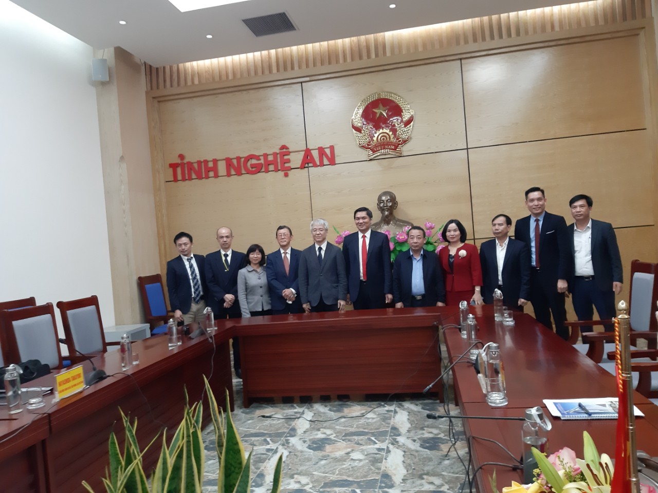 Đoàn Công tác JICA đến thăm và làm việc với tỉnh Nghệ An về thúc đẩy chuỗi giá trị sản phẩm nông nghiệp.