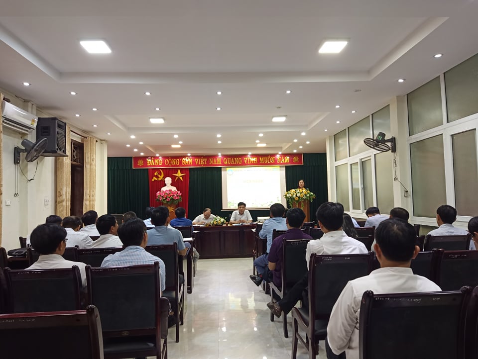 Trung tâm Khuyến nông Nghệ An: Tổ chức hội nghị giao ban quý I năm 2021