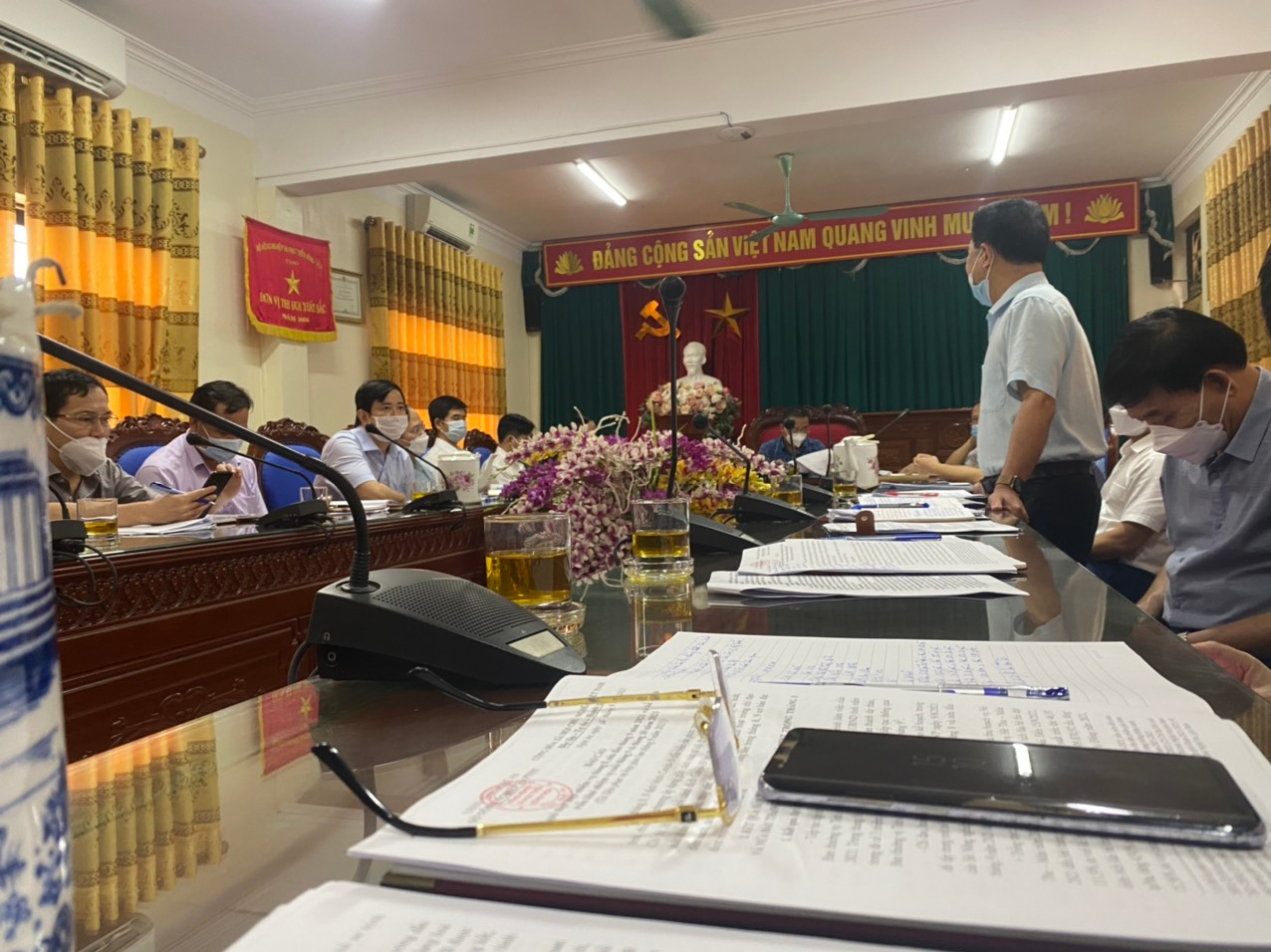 Sở Nông nghiệp và PTNT Nghệ An tổ chức họp giao ban tháng 8, 9 năm 2021