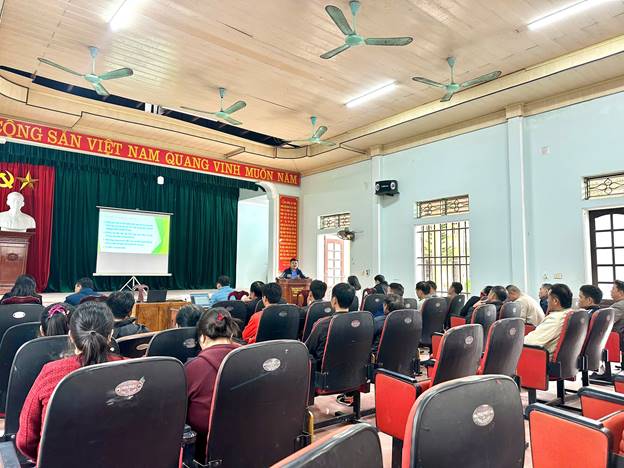 Trung tâm Khuyến nông tỉnh Nghệ An tổ chức hội nghị sơ kết mô hình.