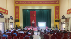 Tập huấn kỹ thuật sản xuất cây hoa sen theo chuỗi giá trị sản phẩm tại Kim Liên - Nam Đàn