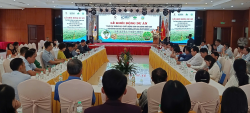 Lễ khởi động dự án “Phổ cập giống lạc chất lượng cao cho vùng khô hạn và nâng cao giá trị gia tăng cây lạc ở Việt Nam” tại khu vực vùng Bắc Trung bộ.