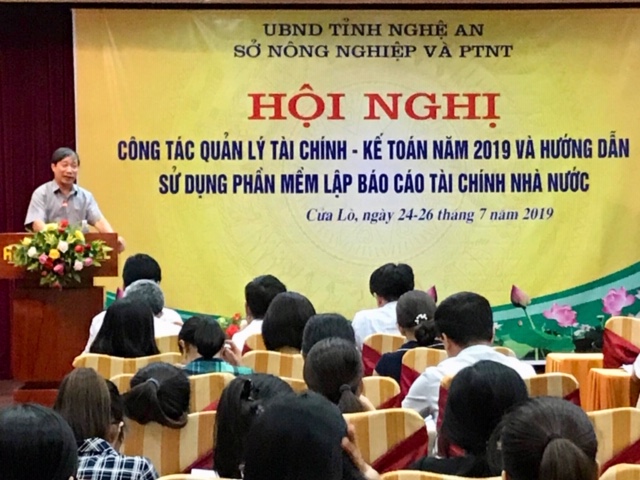 Hội nghị về công tác quản lý tài chính kế toán năm 2019