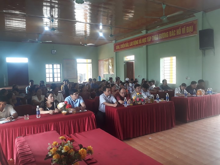 Trạm Khuyến nông Huyện Đô Lương  tổ chức lễ Khai giảng lớp dạy nghề Chăn nuôi gà