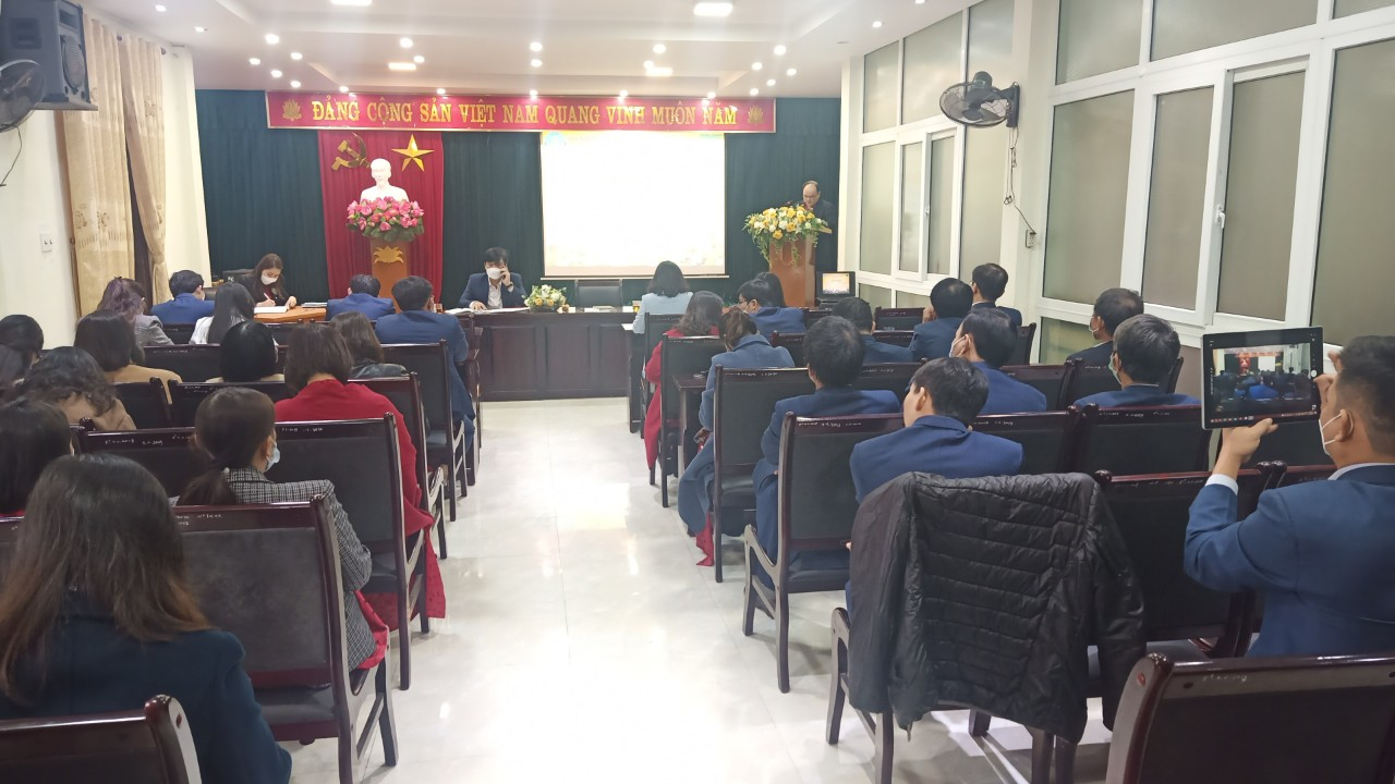 Trung tâm Khuyến nông Nghệ An: Tổ chức Hội nghị cán bộ viên chức năm 2022