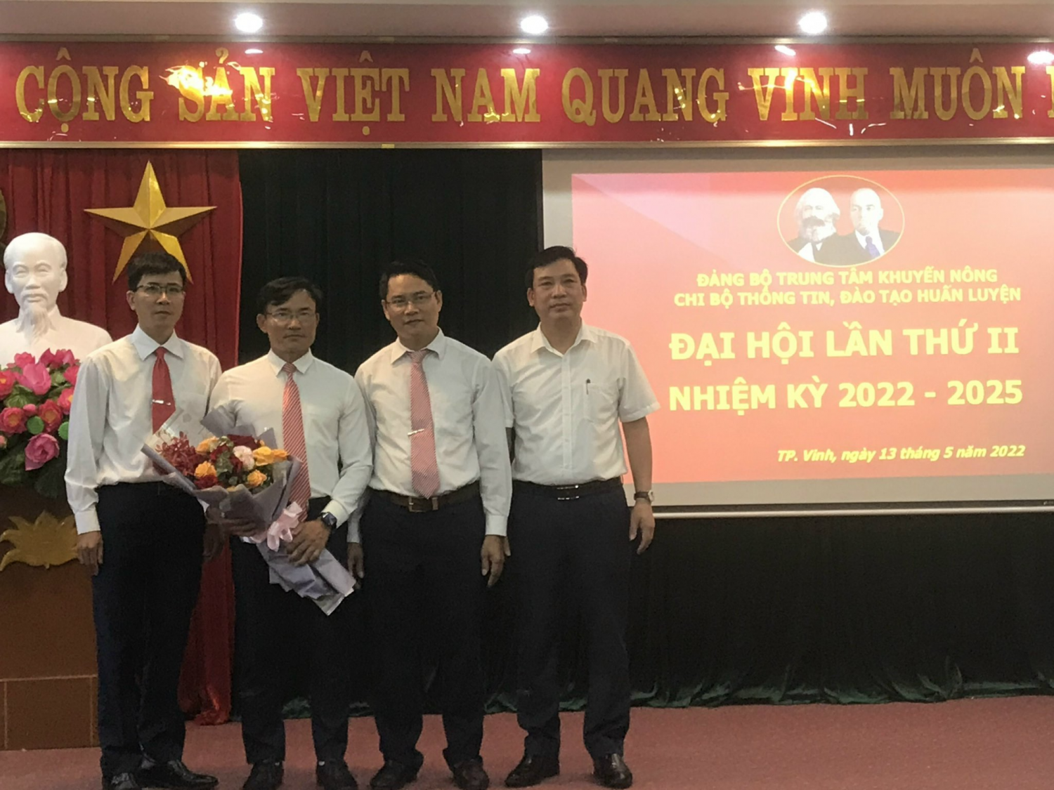 Đảng ủy Trung tâm Khuyến nông Nghệ An: Chỉ đạo thành công đại hội các chi bộ trực thuộc nhiệm kỳ 2022 - 2025