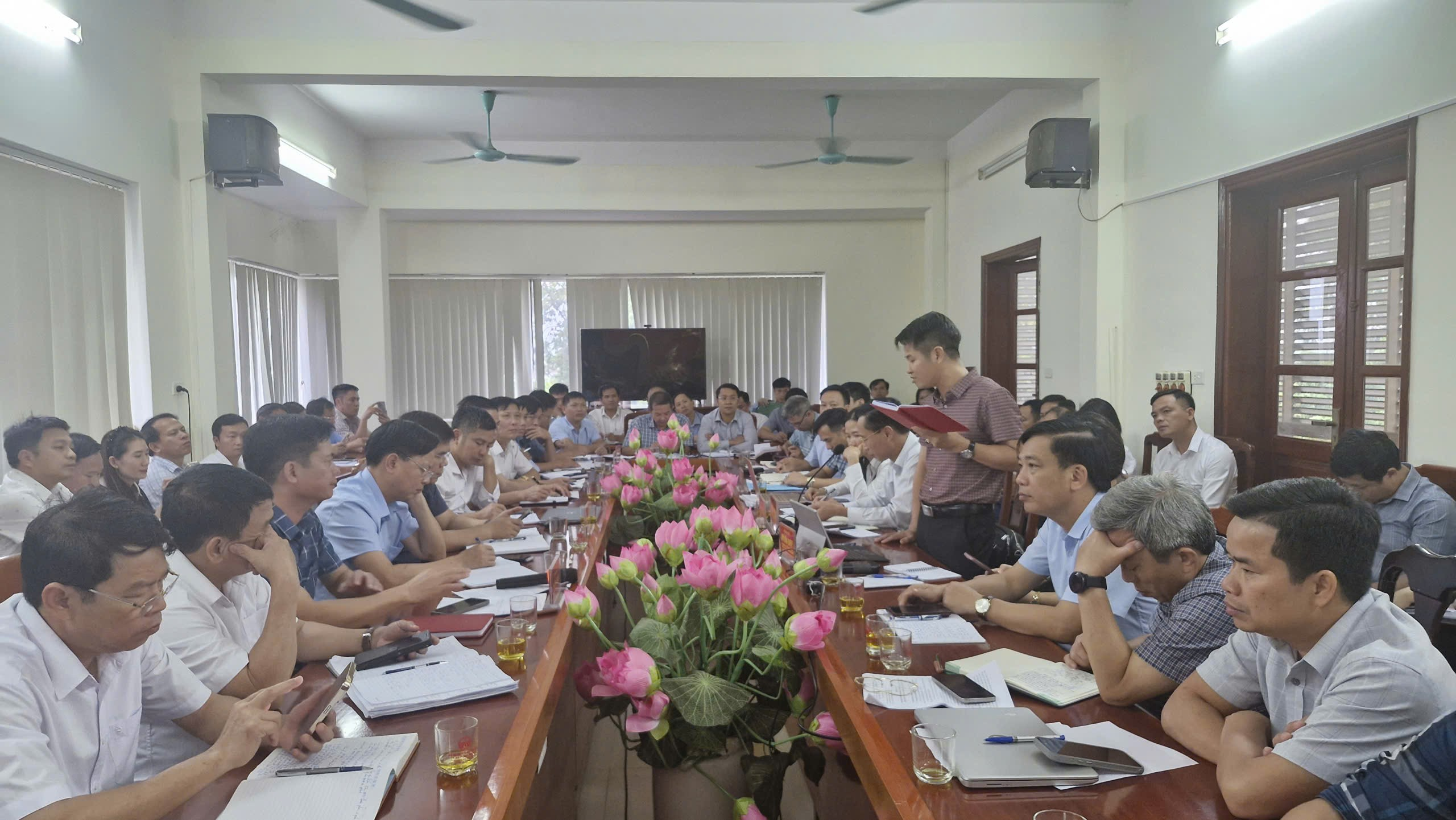 Sở Nông nghiệp và Môi trường Nghệ An  tổ chức hội nghị hướng dẫn, giải đáp các khó khăn vướng mắc đối với lĩnh vực nông nghiệp và môi trường khi thực hiện mô hình chính quyền 02 cấp