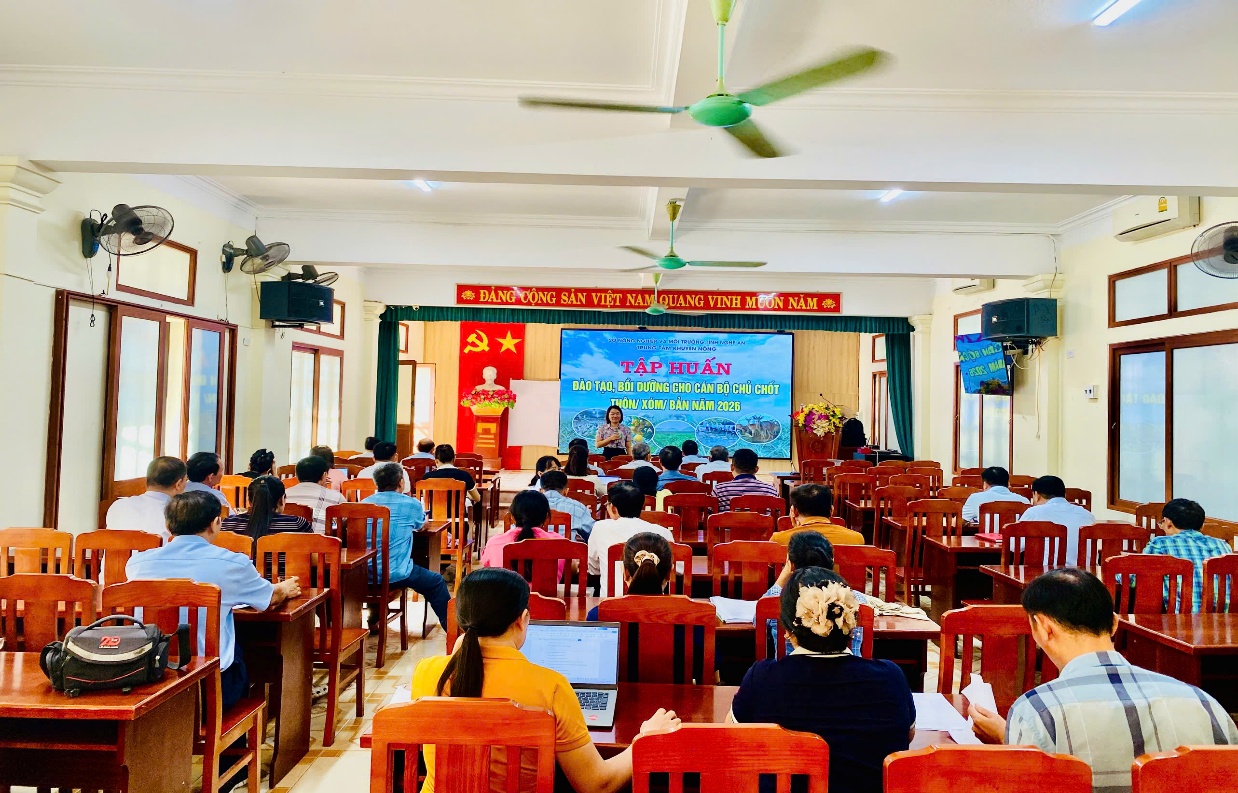 Nâng cao kiến thức sản xuất nông nghiệp cho cán bộ cơ sở tại xã Quỳnh Lưu