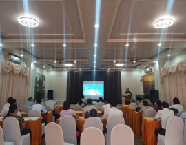 Lãnh đạo Trung tâm KN khai mạc lớp tập huấn cho cán bộ KN tỉnh, huyện năm 2022